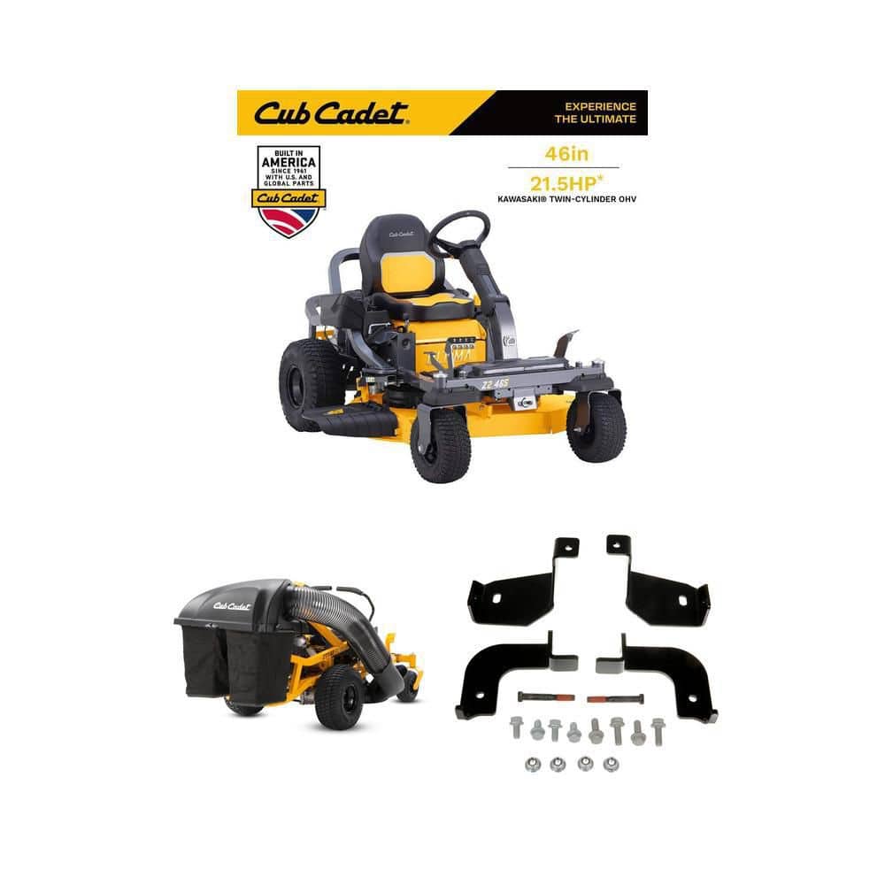 Cub Cadet Ultima 46S in. Zero Turn Mower with Bagger and Mounting