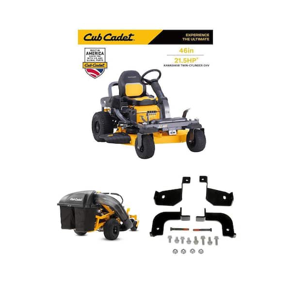 Cub Cadet Ultima 46S in. Zero Turn Mower with Bagger and Mounting