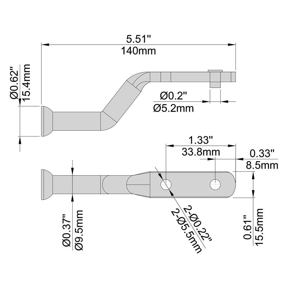 Zinc Plated Steel Self-Latching Gate Door Hardware