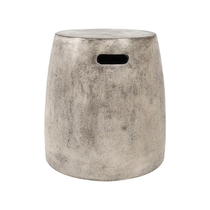 18 in. Hive Polished Concrete Stool