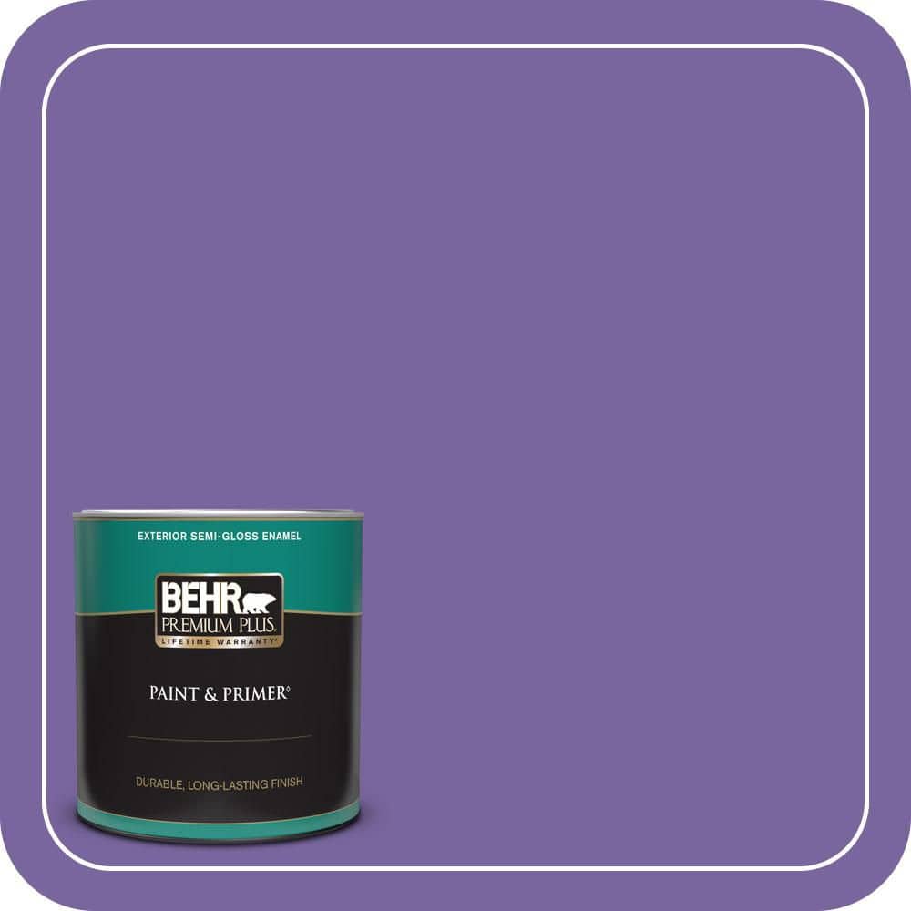 1 qt. #PPU16-03 Purple Paradise Semi-Gloss Enamel Exterior Paint & Primer price history on PriceWatchPro