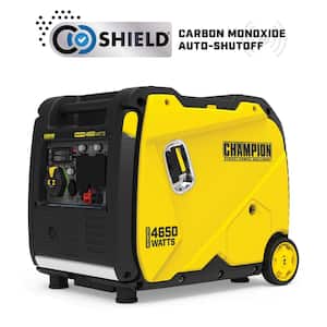 4650-Watt Gasoline Powered Inverter Generator with CO Shield and Quiet Technology