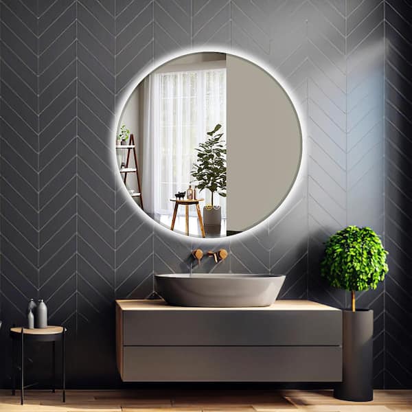 Large Wall mirror Bevelled Triple Edge mirror Strips frameless elegant two  size