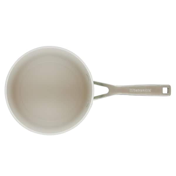 Buy KitchenAid  Stainless Steel Garlic Press - Almond Cream – Potters  Cookshop