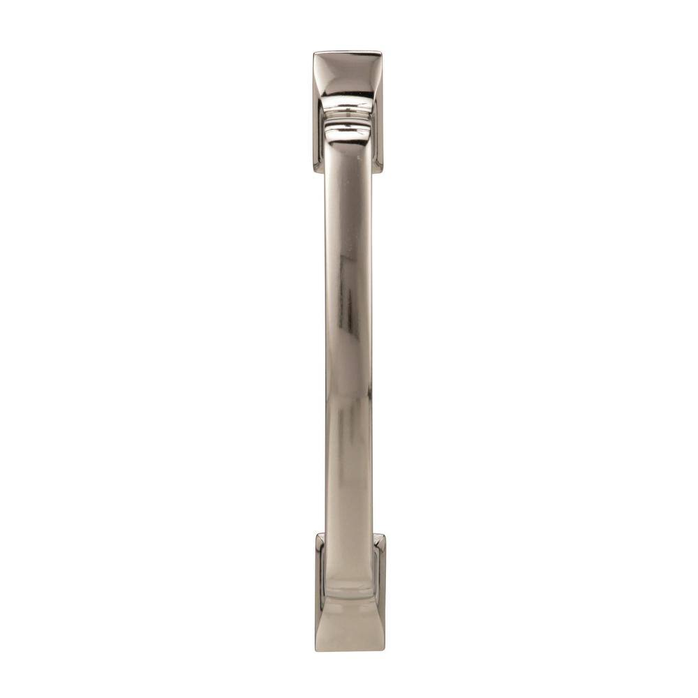 Polished Nickel 3-Inch Modern Cabinet Pull with Mounting Hardware