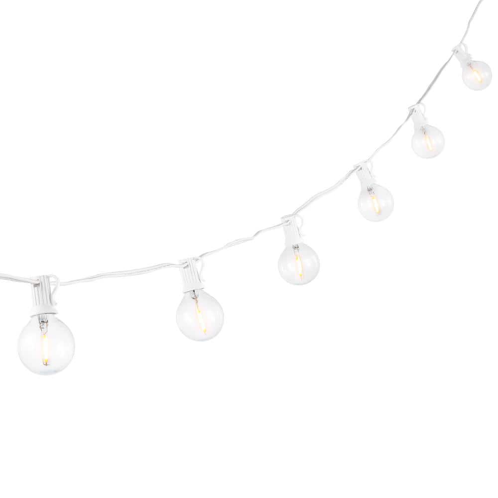 Chiera White LED Outdoor Globe String Lights