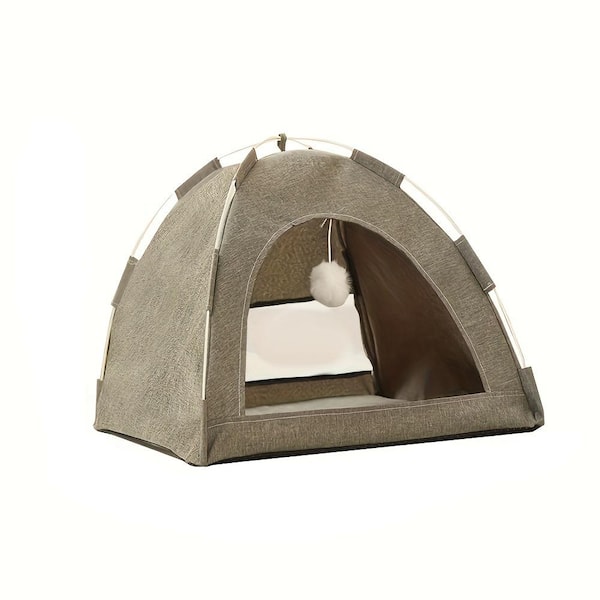 cenadinz L-Portable Cat Tent House Removable Cat Bed Summer Pet Cat Dog Deep Sleeping Camping Pet Kitten