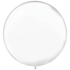 Amscan 24 in. Clear Latex Balloons (3-Pack) 115910.86 - The Home Depot