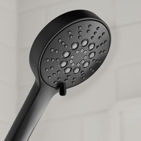 Glacier Bay Modern 4.5 in. 6-Spray Settings Single Wall