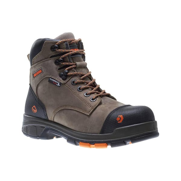 wolverine mens edge lx waterproof slip resistant work boots