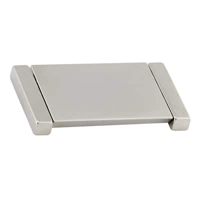 2-1/2 in. (64 mm) Center-to-Center Brushed Nickel Contemporary Drawer Pull