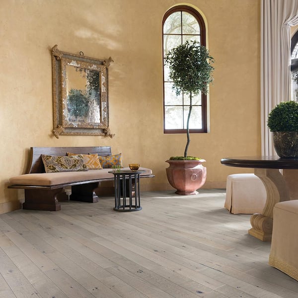 Pebble Beach French Oak 3/4 in. T x 5 in. W Distressed Solid Hardwood Flooring (904.2 sq. ft./pallet)