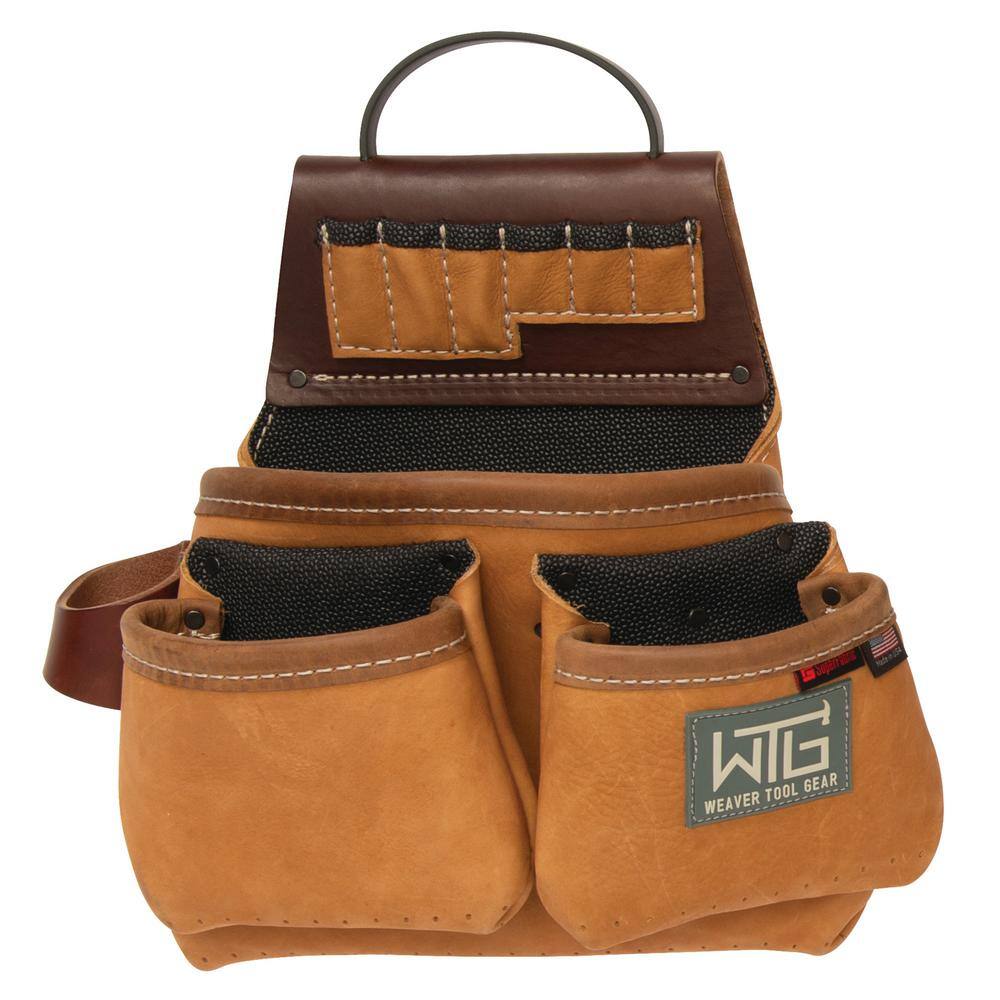 Weaver Tool Gear Leather Super Framer Left Pouch Brown 858009001