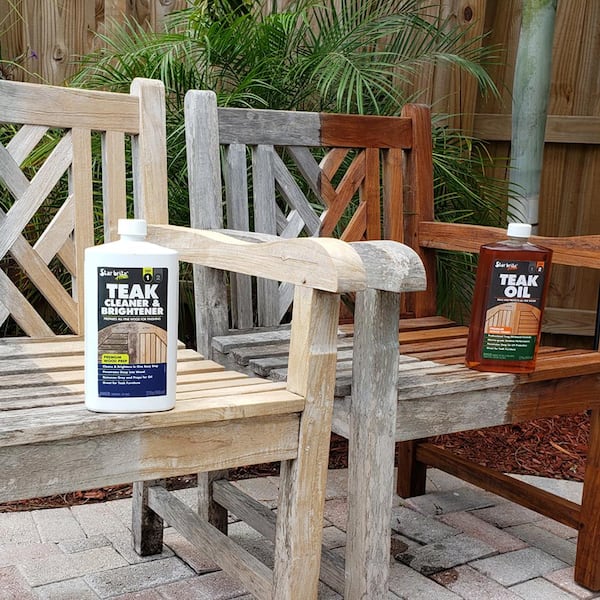 Nordicare Sealing Wood Oil for Outdoor Garden Furniture - Teak Oil for Wood Outdoor Furniture - Suitable for All Outdoor Types of Wood, Danish Oil