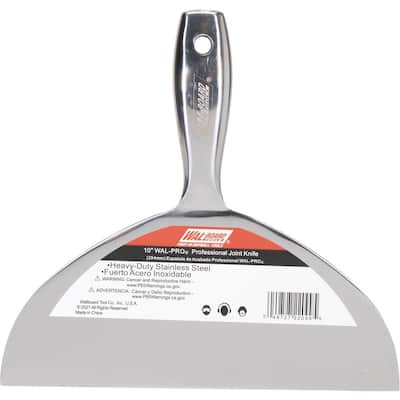 Level 5 10 in. Stainless Steel Putty Joint Knife with Hammerend 5-146