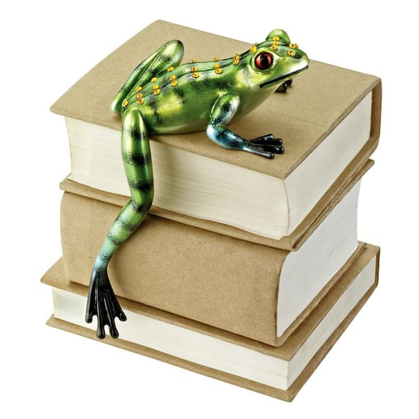 Design Toscano 5.5 in. H Jungle Forest Tree Frog Shelf Sitter
