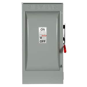 Heavy Duty 200 Amp 600-Volt 3-Pole Outdoor Non-Fusible Safety Switch