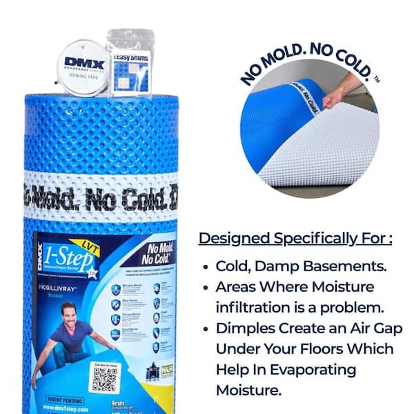 100 sq. ft. 3.6 ft. x 29 ft. x 5/.32 in. Underlayment for Vinyl Planks, Laminate and Engineered Hardwood Floors