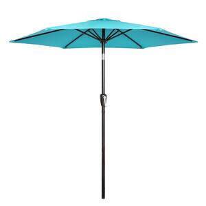 7.5 ft. Outdoor Table Market Patio Umbrella with Push Button Tilt and Crank