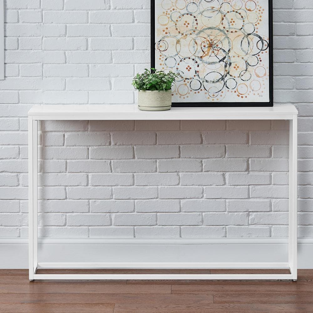 white-metal-white-wood-