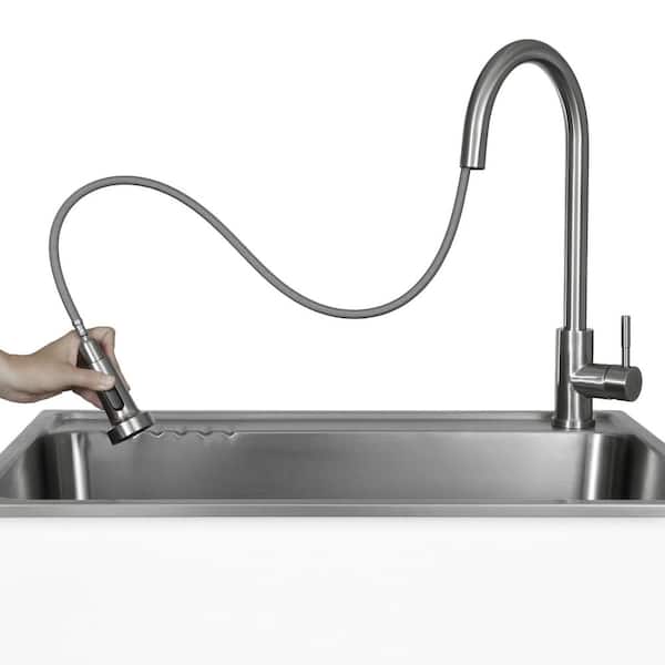 Presenza All-in-One 28 in. W x 22 in. D Stainless Steel Drop-In