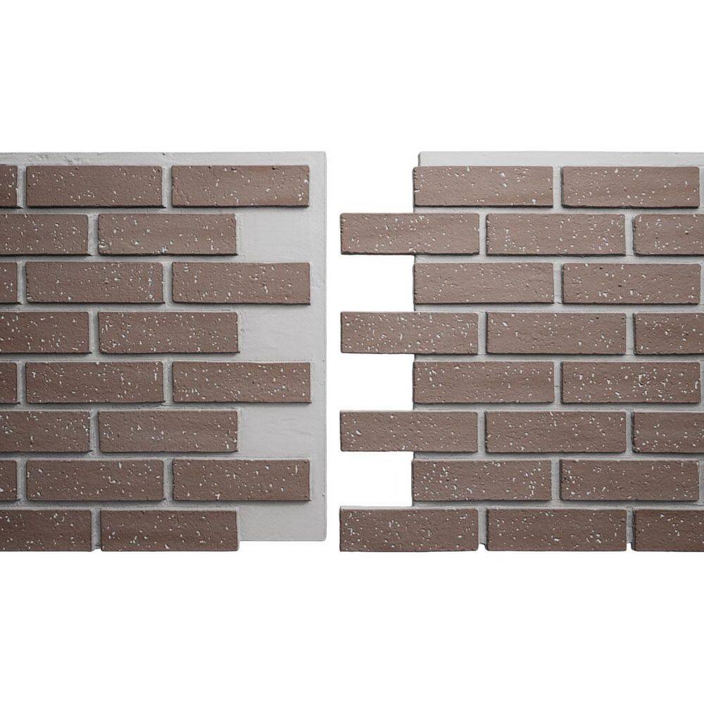 "EverStone Traditional Faux Brick Panel, 44""W x 21 3/4""H x 3/4""D, Sable Color" price history on PriceWatchPro