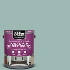 1 gal. #PPU12-08 Opal Silk Textured Low-Lustre Enamel Interior/Exterior Porch and Patio Anti-Slip Floor Paint