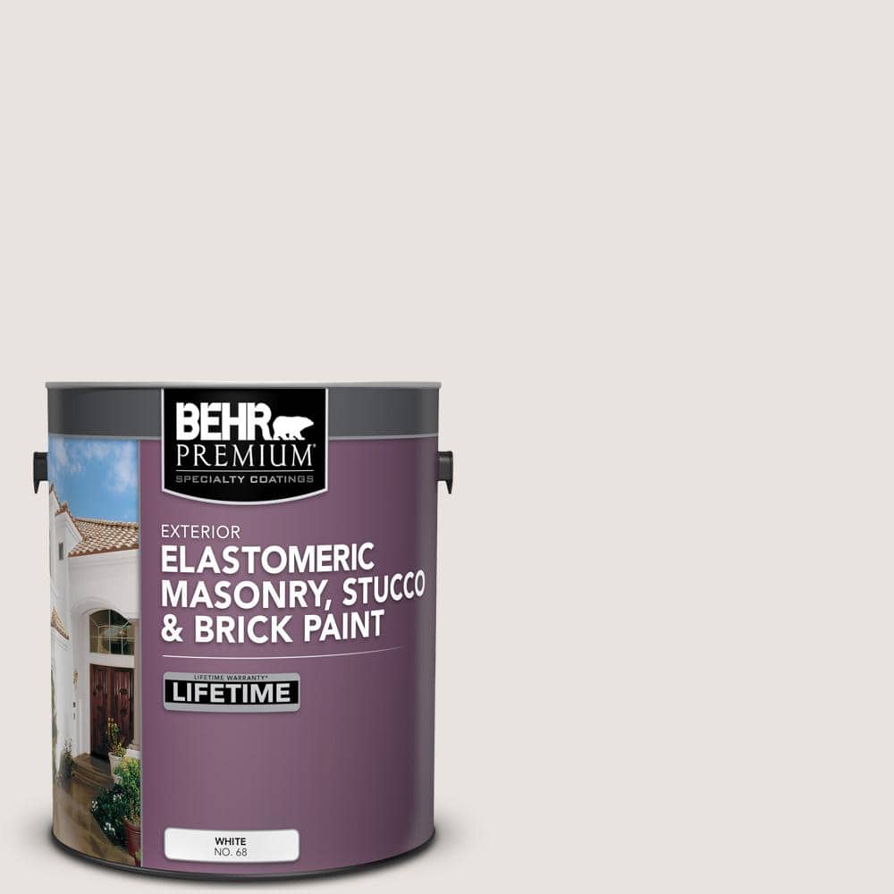 BEHR PREMIUM 1 gal. ORW13 Shoelace Elastomeric Masonry, Stucco and