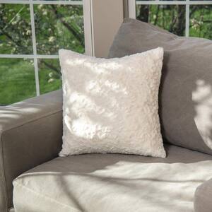 THE NORTHWEST GROUP HGTV Art Deco Brushed Faux Fur Pillow