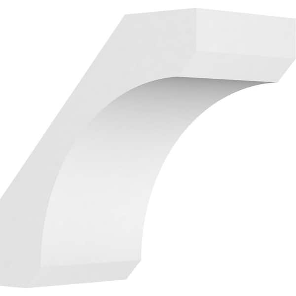 Ekena Millwork 5"W x 10"D x 10"H Standard Legacy Architectural Grade PVC Knee Brace