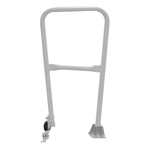 Vestil 2 ft. L Silver Steel Dock Safety Swing Gate