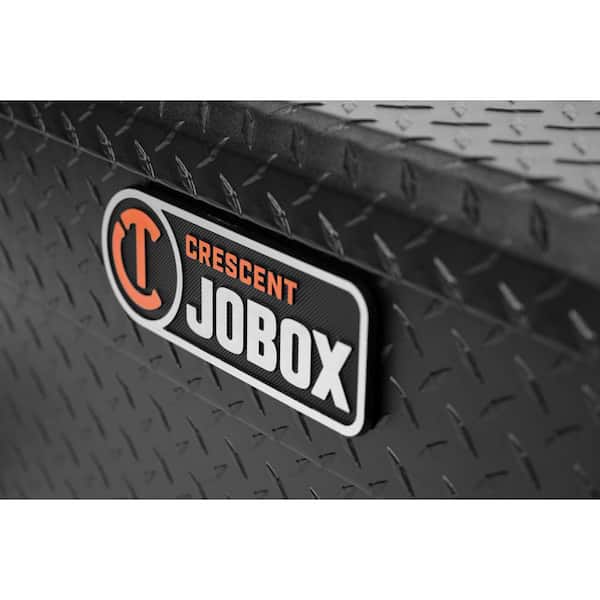 Crescent Jobox 70 in. Black Diamond Plate Aluminum Full Size
