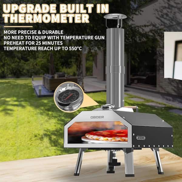 Camping Oven Stove Outdoor Folding Baking Smoked Oven Insulation