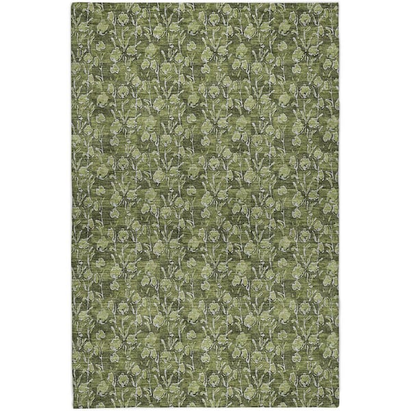 Dream Shag Premium Machine Washable Abstract ADS692 Purple 10 ft. x 14 ft. Area Rug