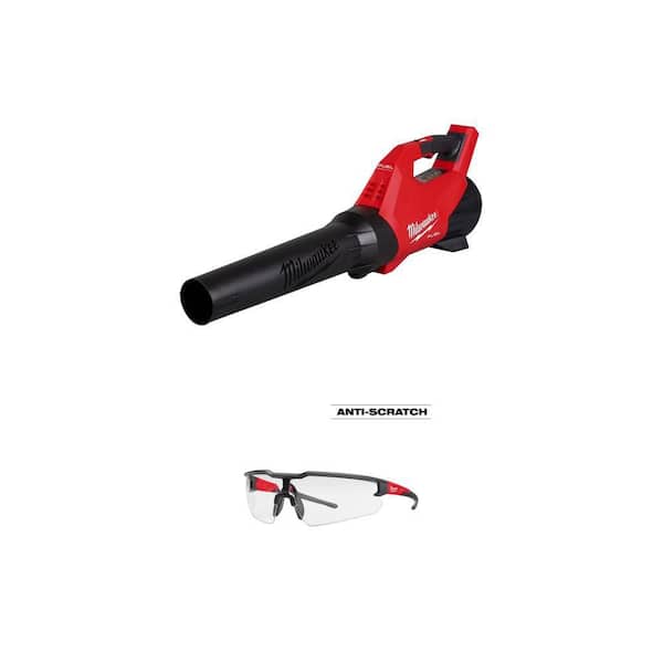 M18 FUEL 120 MPH 18V Blower (Tool-Only) and Clear Anti-Scratch Safety Glasses Combo