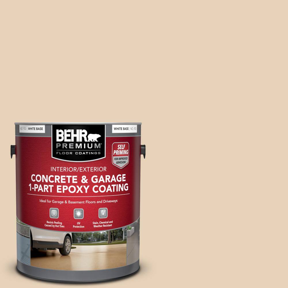 1 gal. #S280-2 Beach Grass Self-Priming 1-Part Epoxy Satin Interior/Exterior Concrete and Garage Floor Paint price history on PriceWatchPro