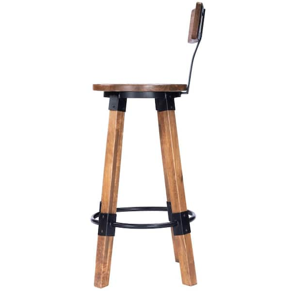 Butler Specialty Company Mountain Lodge Wood and Metal Bar Stool