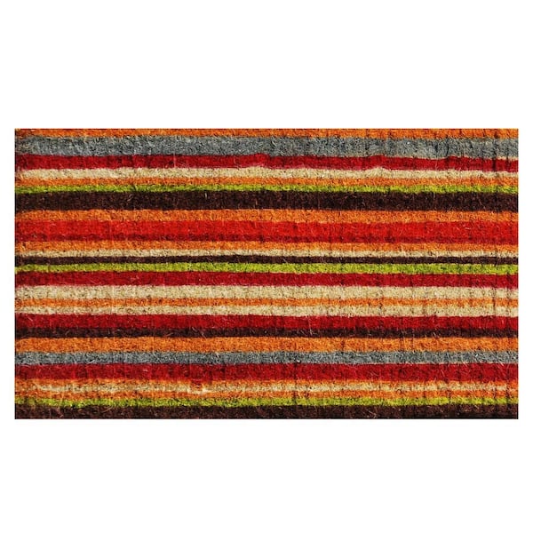 Palisades Stripe Door Mat 17 in. x 29 in.