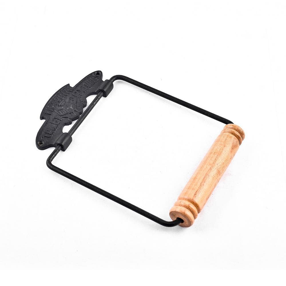 RENOVATORS SUPPLY MANUFACTURING Black Aluminum Toilet Paper Holder