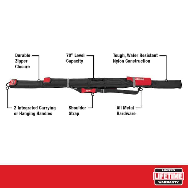 Milwaukee 78 in. REDSTICK Magnetic Box Level MLBXM78 - The Home Depot