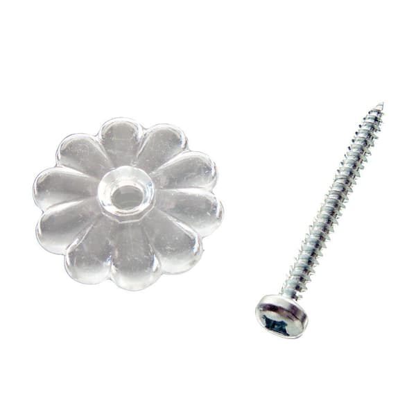 DANCO Clear Ceiling/Wall Rosettes (10-Pack)