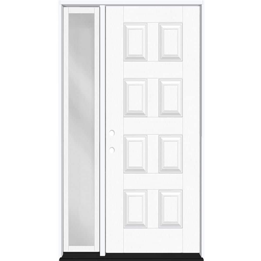 Regency 55.5 in. x 80 in. 8-Panel RHIS Unfinished Mahogany Fiberglass Prehung Front Door w/10in. SL w/ 4-9/16 Jamb price history on PriceWatchPro
