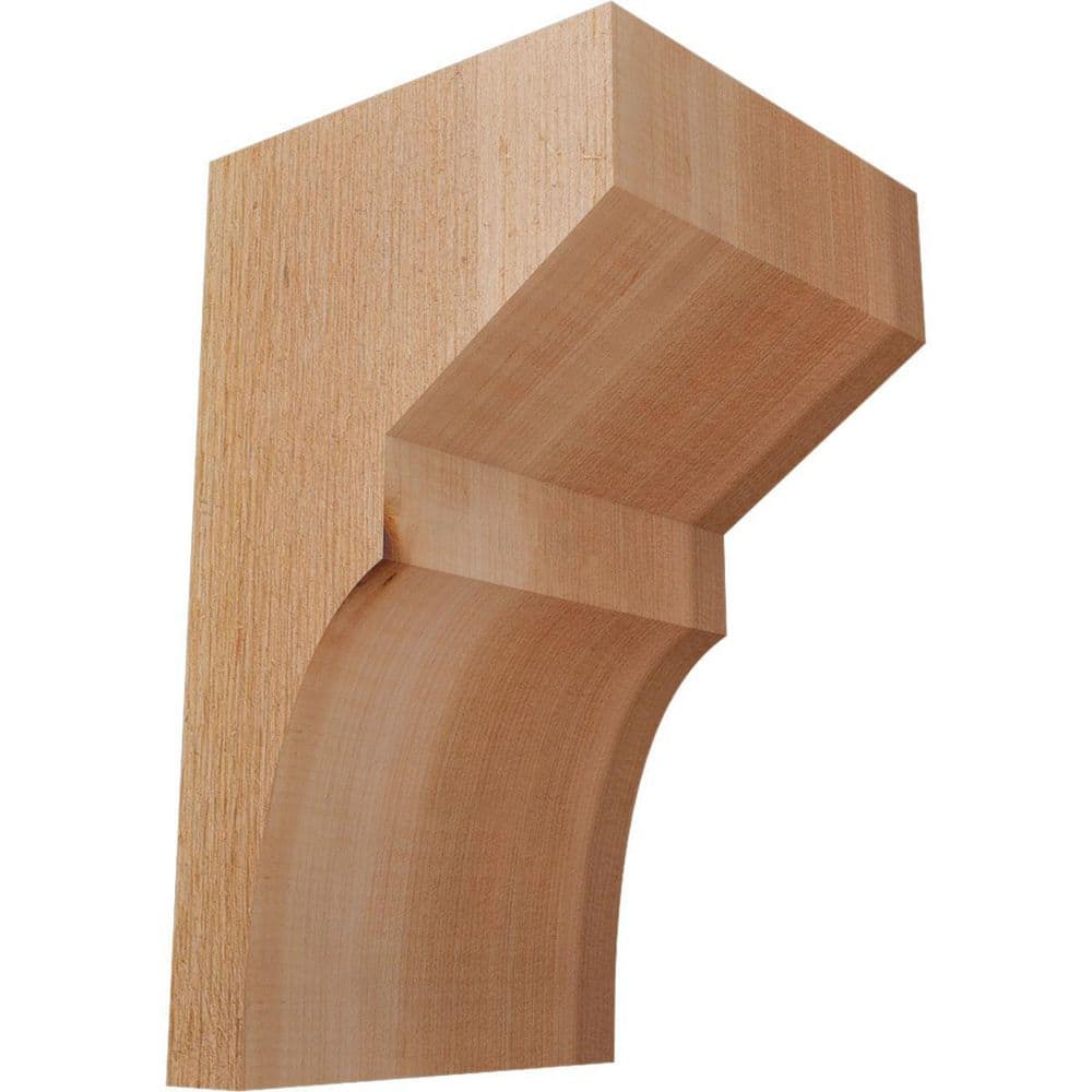 6 in. x 6 in. x 10 in. Western Red Cedar Monterey Rough Sawn Corbel price history on PriceWatchPro