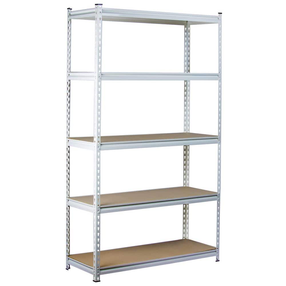 Heavy Duty Shelf Garage Steel Metal Storage 5 Level Adjustable Shelves Rack  AAA