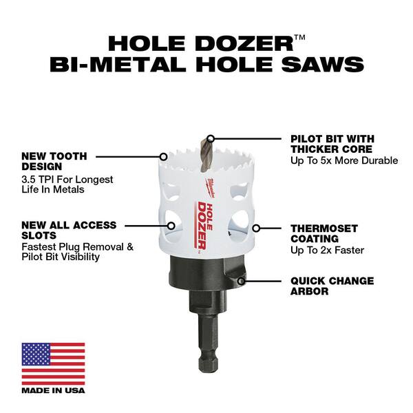 Milwaukee Hole Dozer General Purpose Bi 