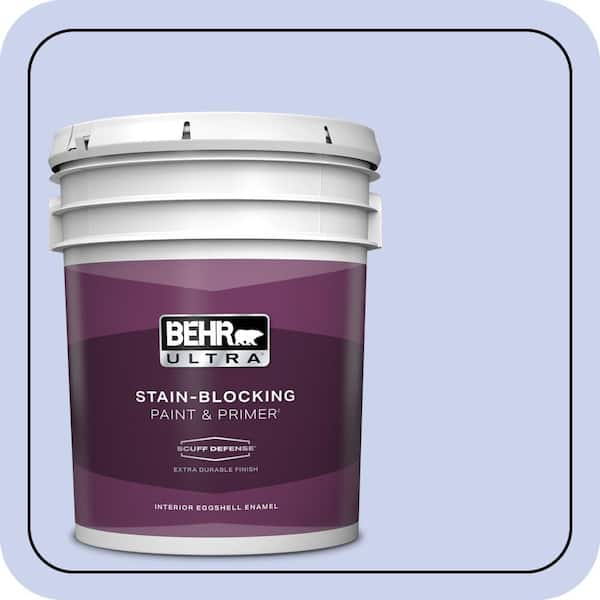 BEHR ULTRA 5 gal. #P540-2 Garden Fairy Extra Durable Eggshell Enamel Interior Paint & Primer