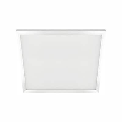 2 ft. x 2 ft. 48W White Integrated Edge-Lit Flat Panel T-Bar Grid Flush Mount LED Troffer Color Changing CCT (3-Pack)