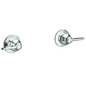 Triton 2-Handle Shower Trim Kit in Polished Chrome (Valve Not Included)