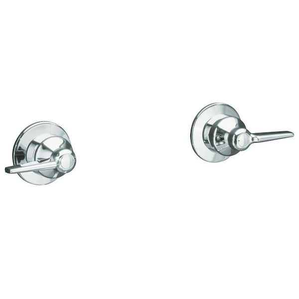 KOHLER Triton 2-Handle Shower Trim Kit in Polished Chrome (Valve Not Included)
