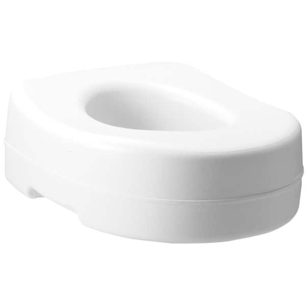 Carex Health Brands 15 in. W Raised Toilet Seat